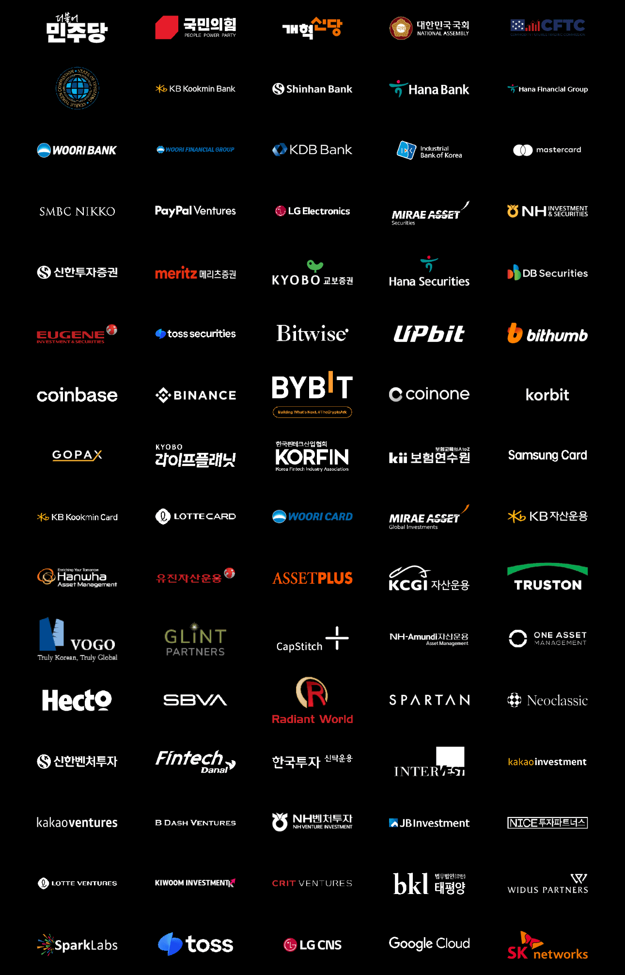 Participated By logos